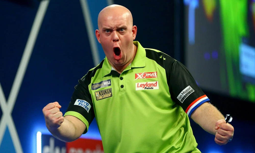 Michael van Gerwen wins the PDC European Darts Trophy 2018